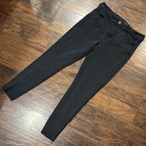 14 Long American Eagle black jeggings